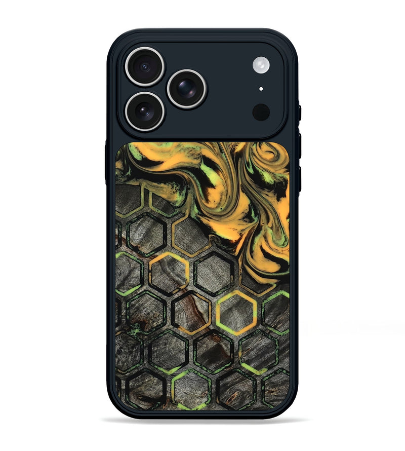 iPhone 17 Pro Max Wood Phone Case - Darion (Neon, 817682)