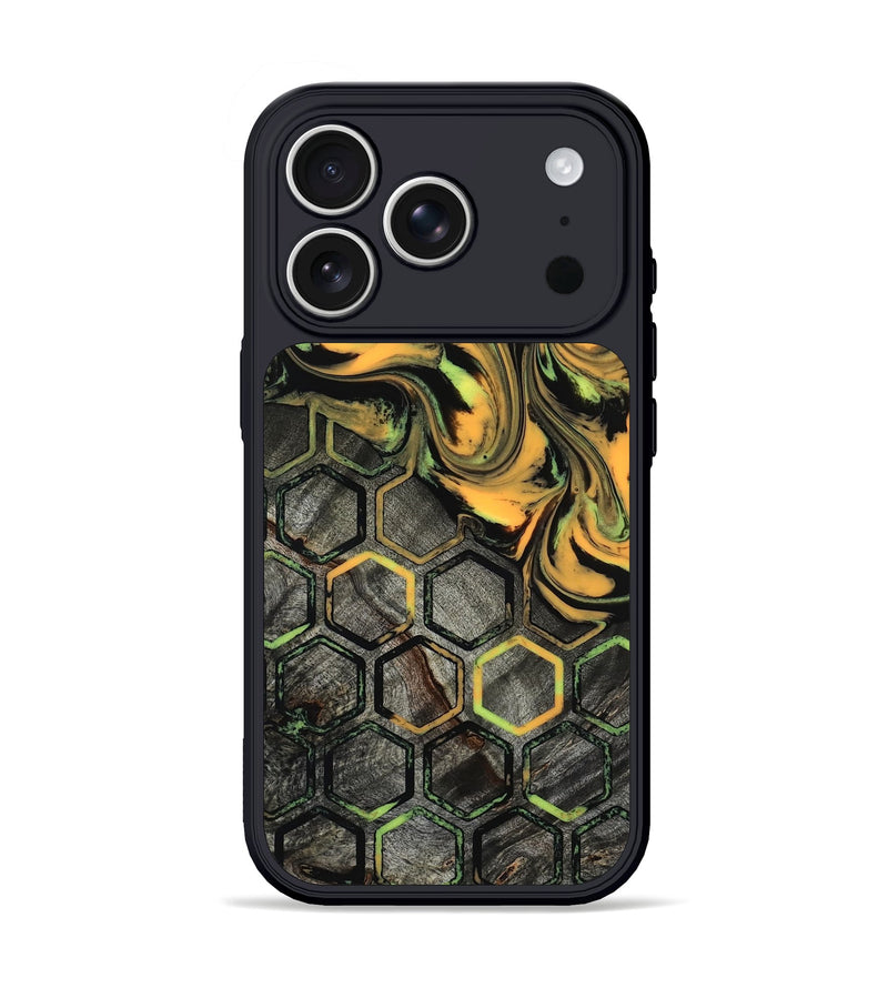 iPhone 17 Pro Wood Phone Case - Darion (Neon, 817682)