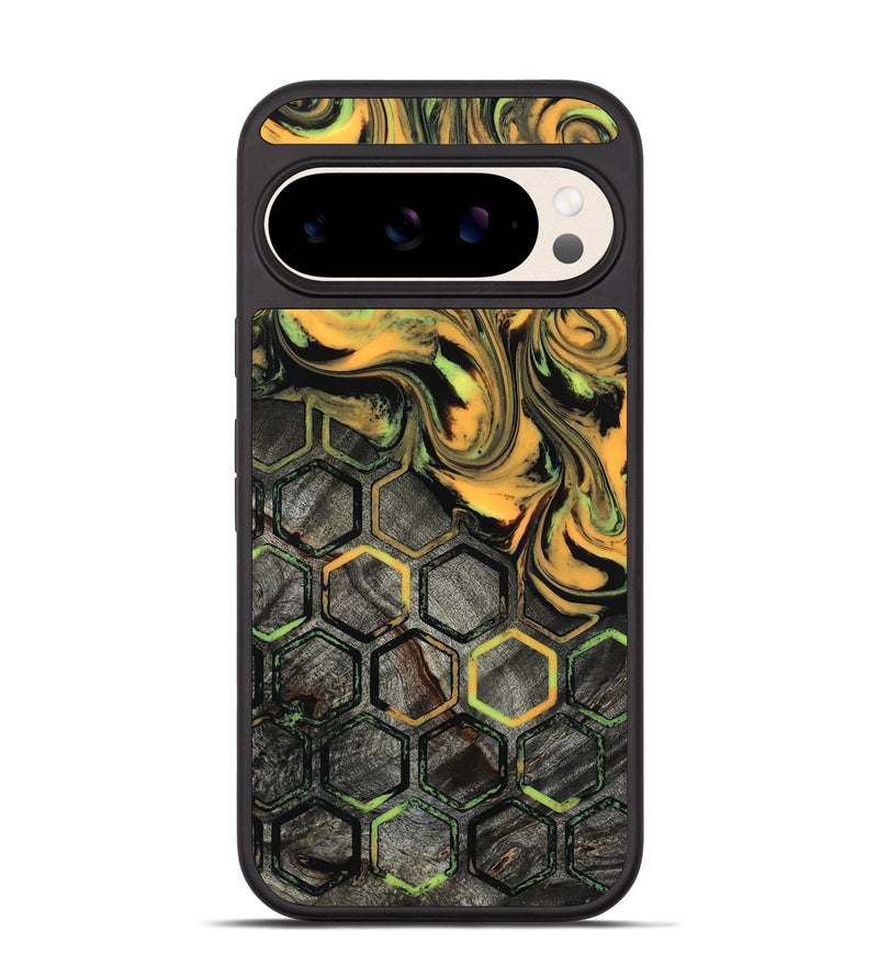 Pixel 10 Wood Phone Case - Darion (Neon, 817682)