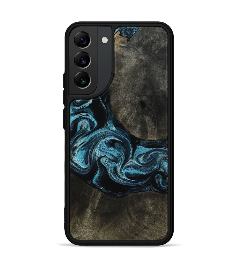 Galaxy S22 Plus Wood Phone Case - Grady (Blue, 817688)
