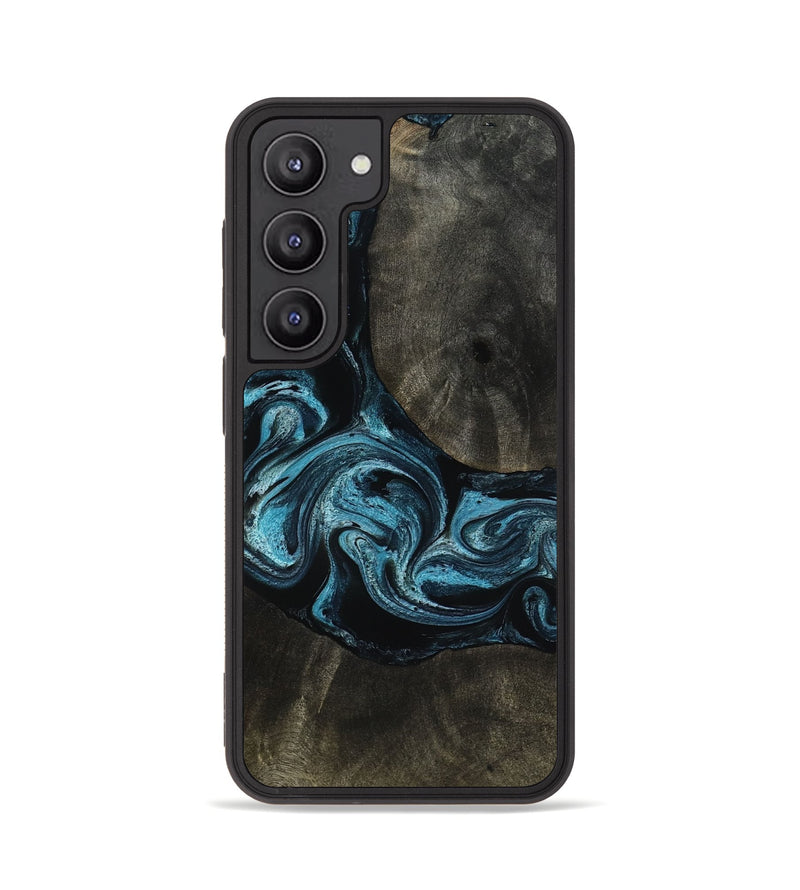Galaxy S23 Wood Phone Case - Grady (Blue, 817688)