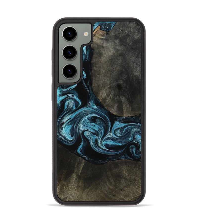 Galaxy S23 Plus Wood Phone Case - Grady (Blue, 817688)