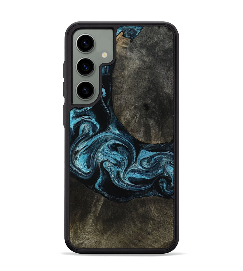 Galaxy S24 Plus Wood Phone Case - Grady (Blue, 817688)