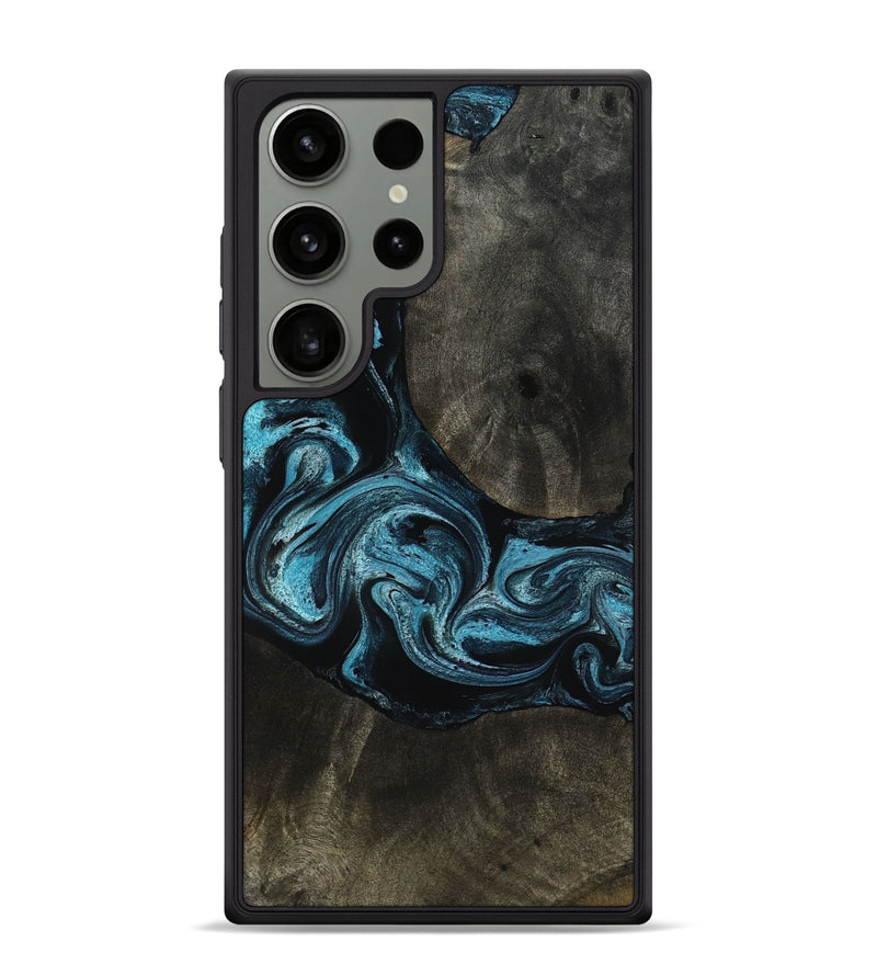 Galaxy S24 Ultra Wood Phone Case - Grady (Blue, 817688)