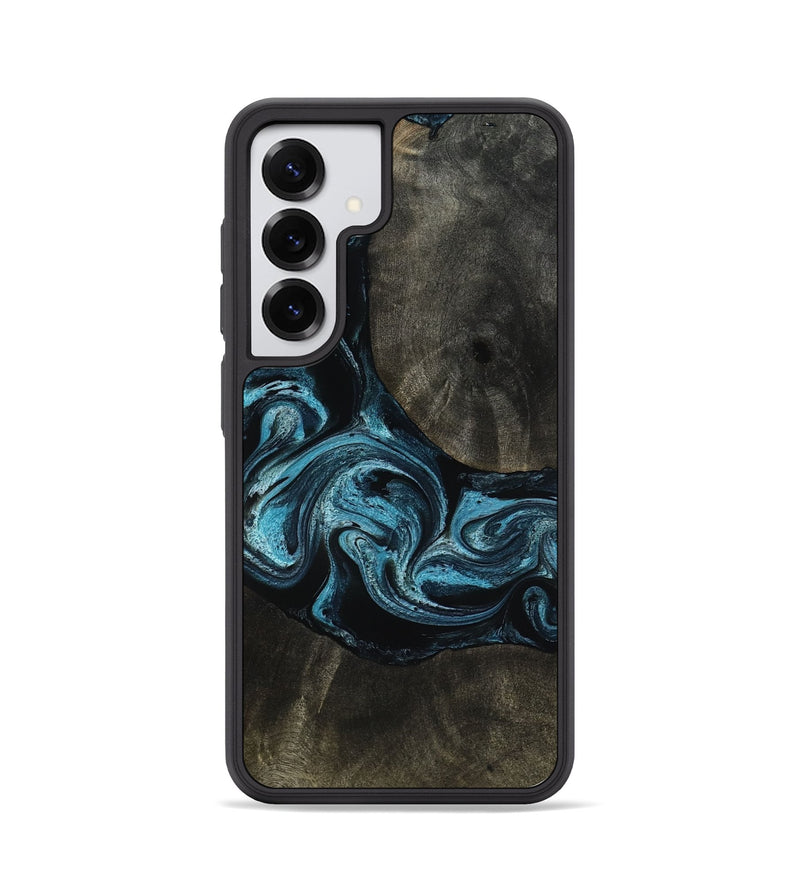 Galaxy S25 Wood Phone Case - Grady (Blue, 817688)
