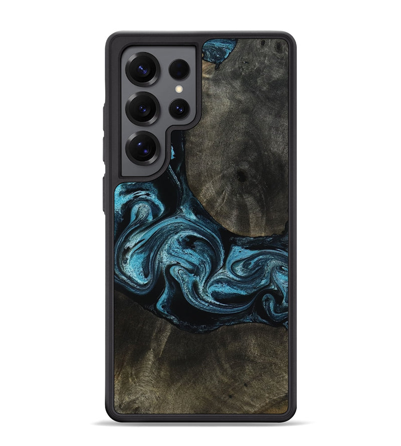 Galaxy S25 Ultra Wood Phone Case - Grady (Blue, 817688)