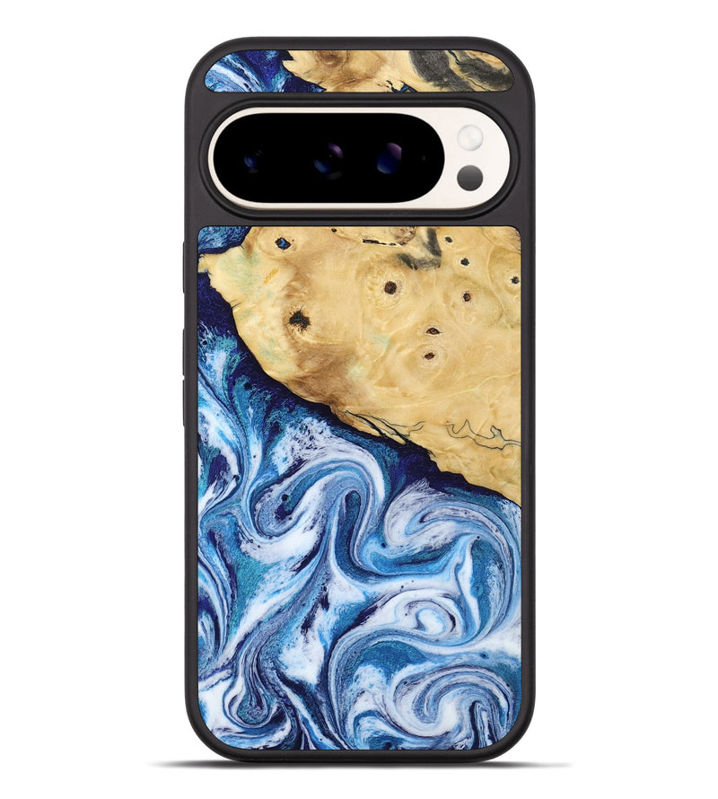 Pixel 9 Pro XL Wood Phone Case - Admiral (Blue, 817689)