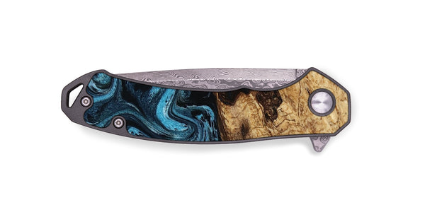 EDC Wood Pocket Knife - Maximus (Blue, 817691)