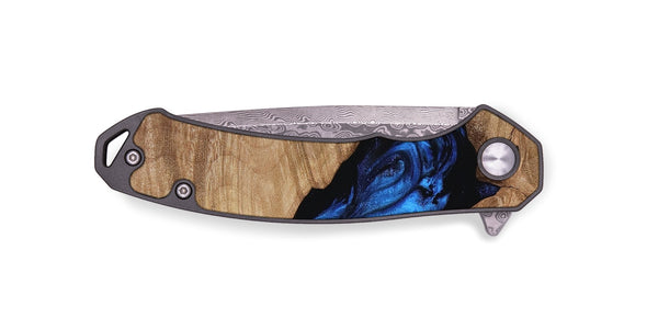 EDC Wood Pocket Knife - Maggie (Blue, 817695)