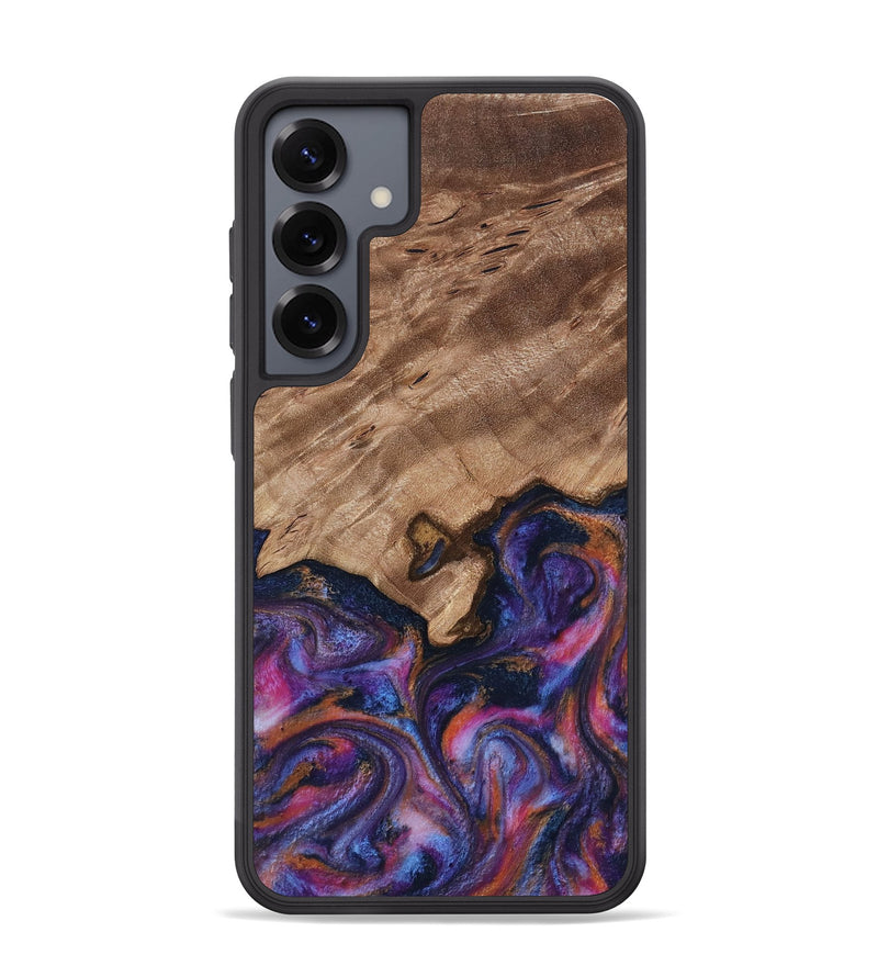 Galaxy S25 Plus Wood Phone Case - Will (Blue, 817696)