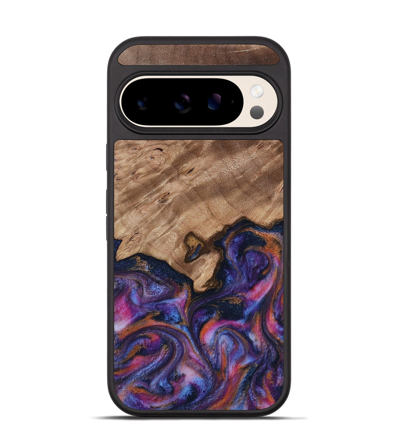Pixel 10 Wood Phone Case - Will (Blue, 817696)