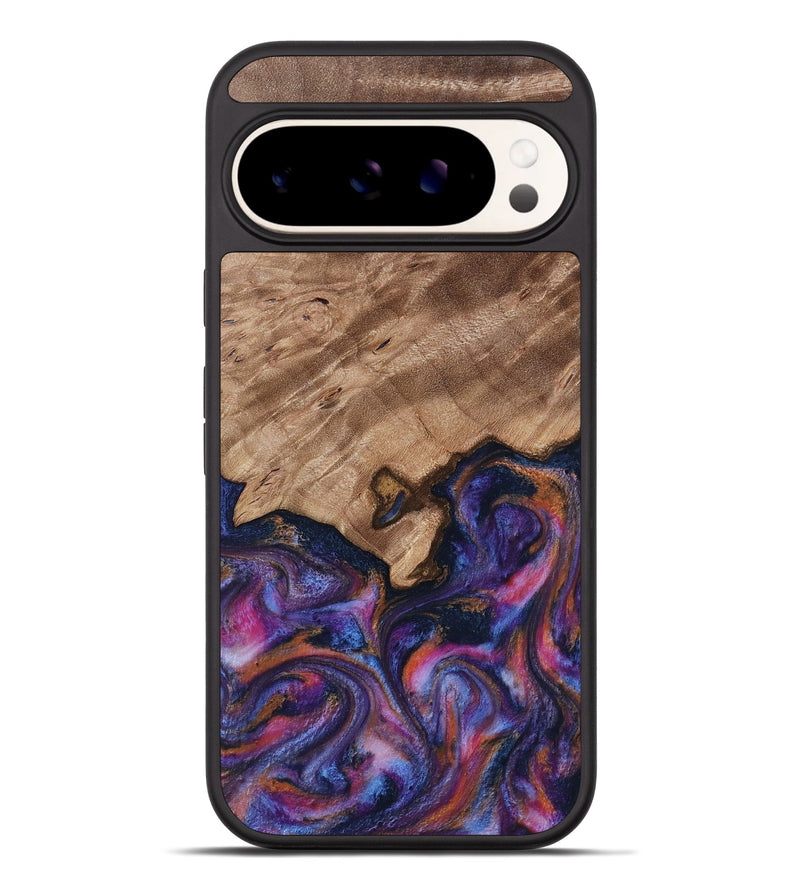 Pixel 9 Pro XL Wood Phone Case - Will (Blue, 817696)