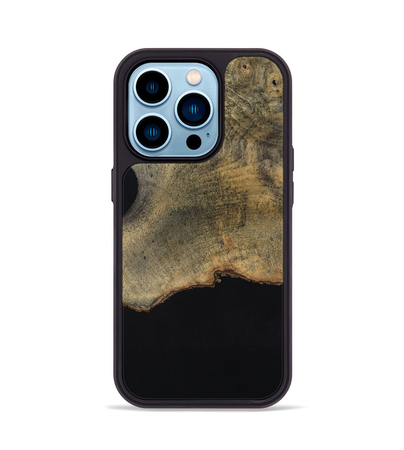 iPhone 14 Pro Wood Phone Case - Brady (Wood Burl, 817697)