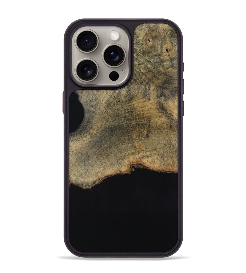 iPhone 15 Pro Max Wood Phone Case - Brady (Wood Burl, 817697)