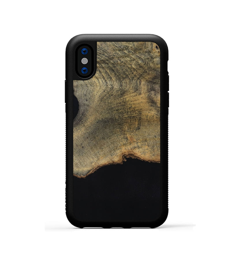 iPhone Xs Wood Phone Case - Brady (Wood Burl, 817697)