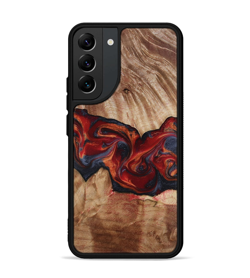 Galaxy S22 Plus Wood Phone Case - Tiara (Red, 817699)