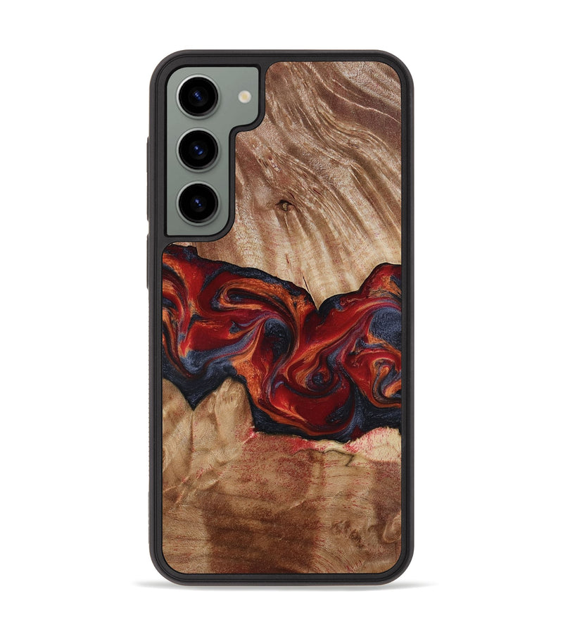 Galaxy S23 Plus Wood Phone Case - Tiara (Red, 817699)