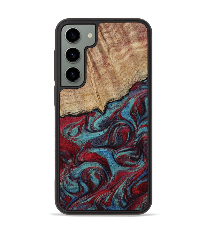 Galaxy S23 Plus Wood Phone Case - Una (Red, 817700)