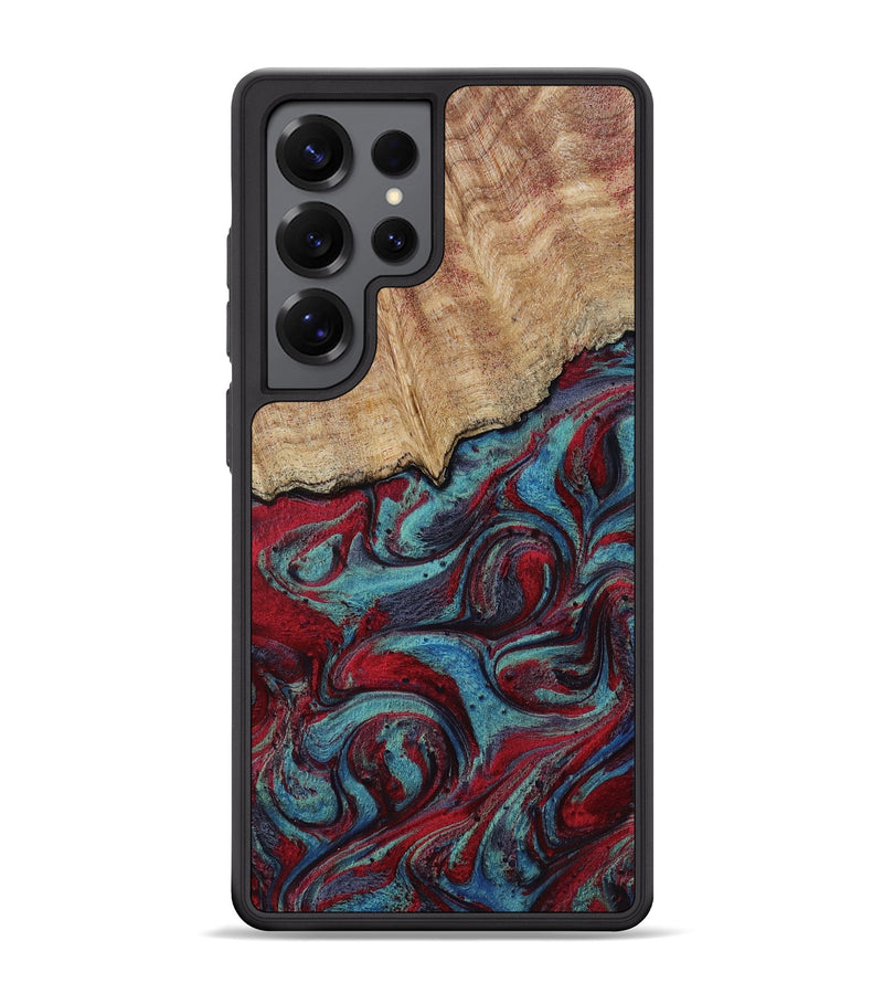 Galaxy S25 Ultra Wood Phone Case - Una (Red, 817700)