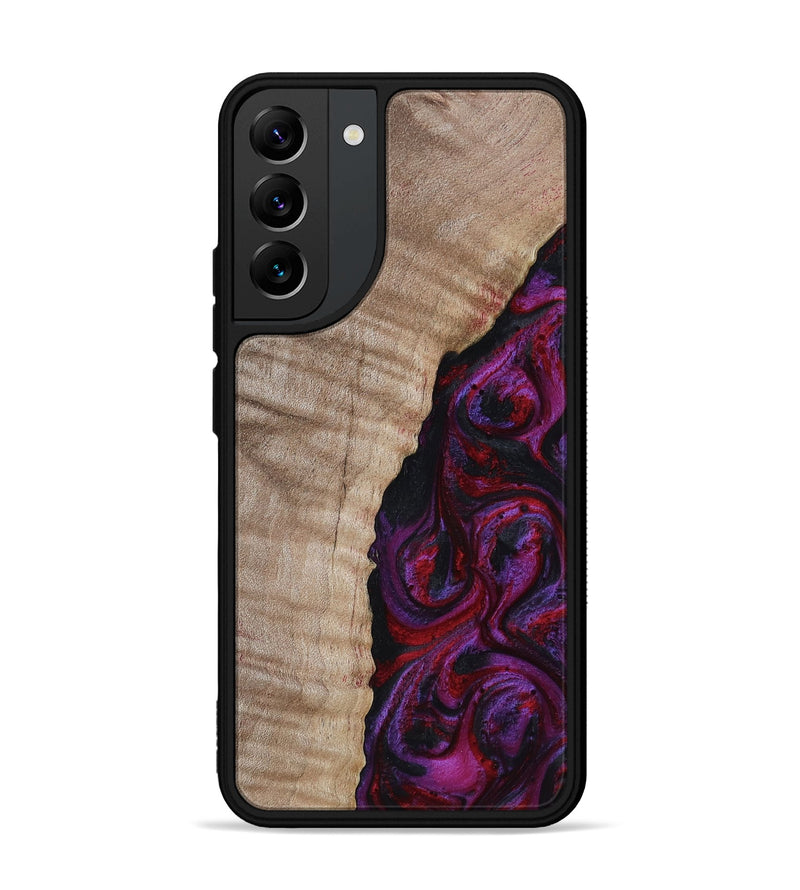 Galaxy S22 Plus Wood Phone Case - Effie (Red, 817702)