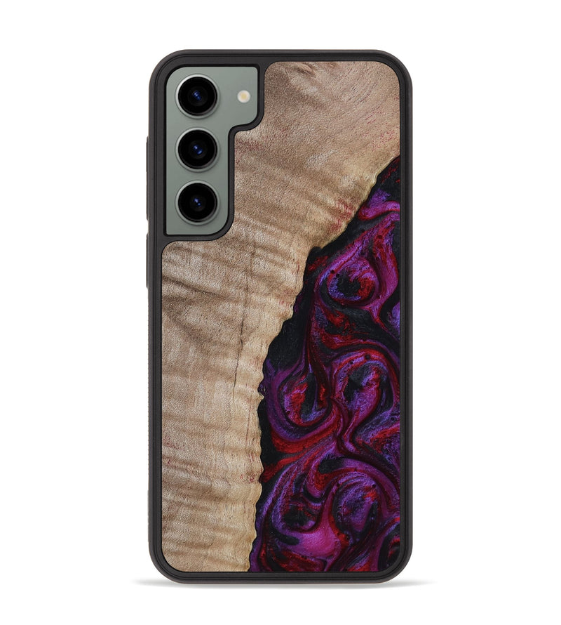 Galaxy S23 Plus Wood Phone Case - Effie (Red, 817702)