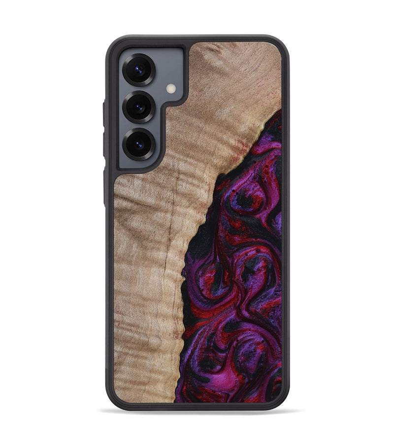 Galaxy S25 Plus Wood Phone Case - Effie (Red, 817702)