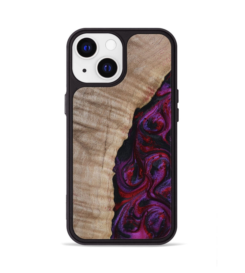 iPhone 13 Wood Phone Case - Effie (Red, 817702)