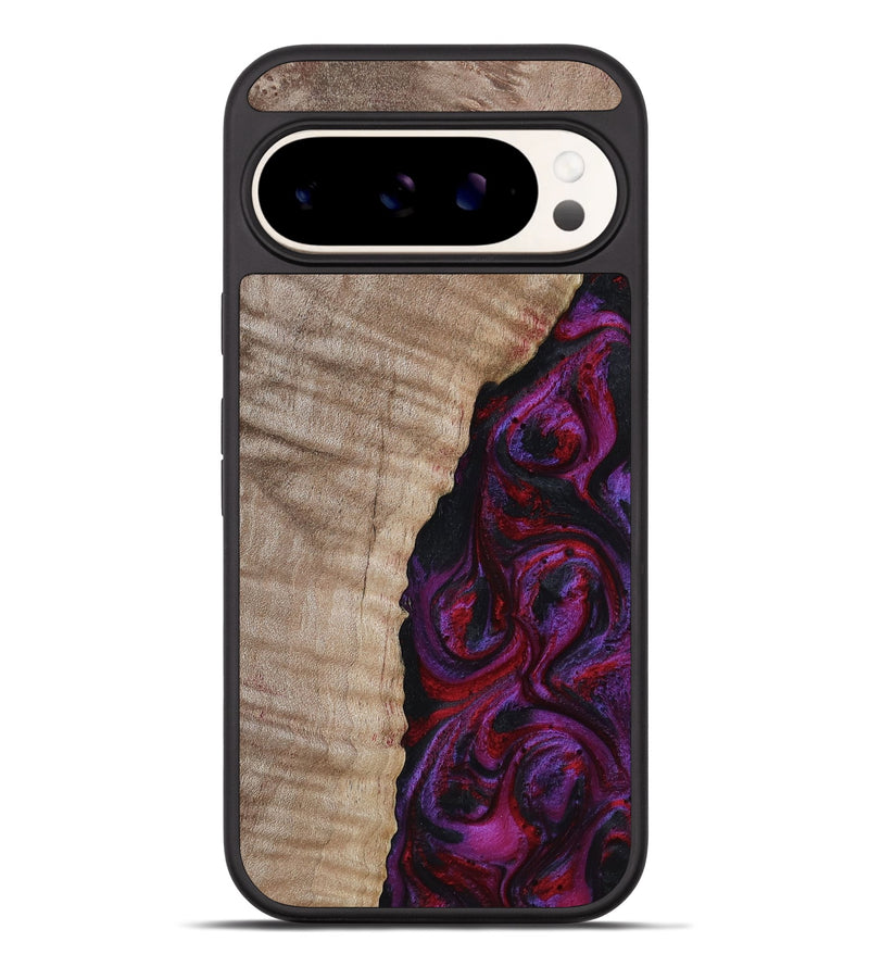 Pixel 9 Pro XL Wood Phone Case - Effie (Red, 817702)