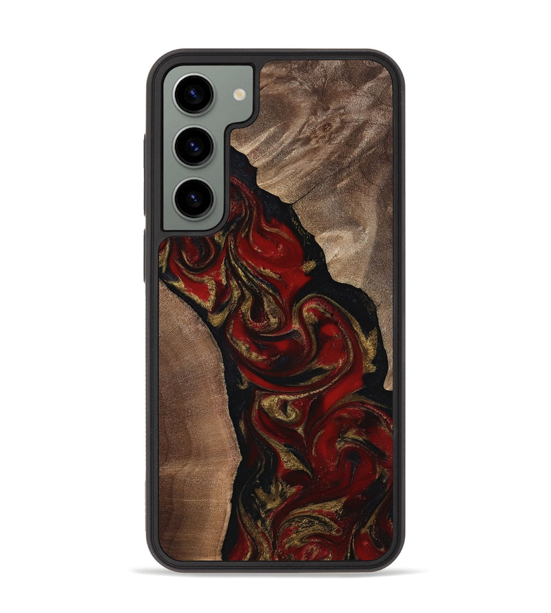 Galaxy S23 Plus Wood Phone Case - Hedwig (Red, 817703)