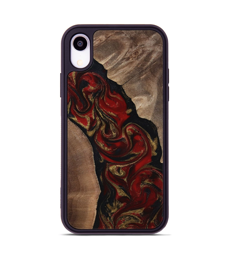 iPhone Xr Wood Phone Case - Hedwig (Red, 817703)