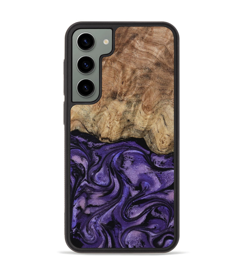 Galaxy S23 Plus Wood Phone Case - Nell (Purple, 817704)