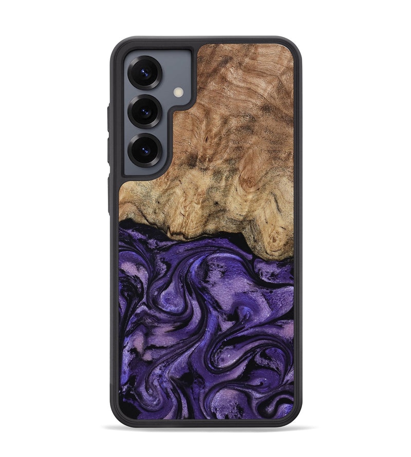 Galaxy S25 Plus Wood Phone Case - Nell (Purple, 817704)