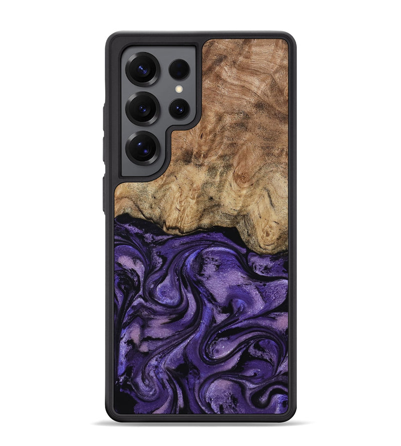 Galaxy S25 Ultra Wood Phone Case - Nell (Purple, 817704)