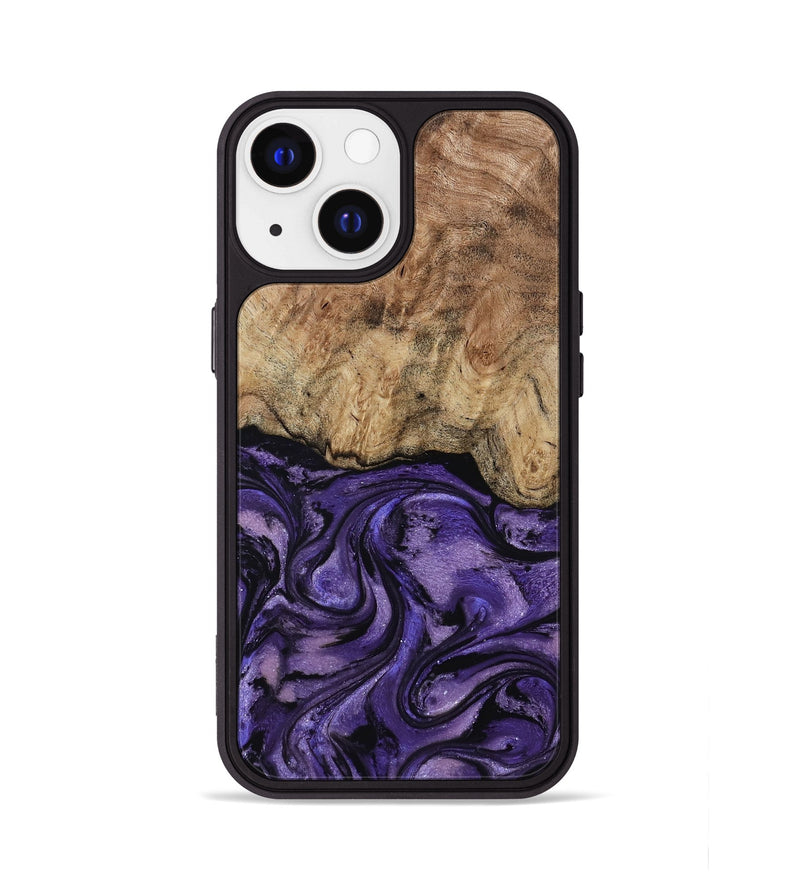 iPhone 13 Wood Phone Case - Nell (Purple, 817704)