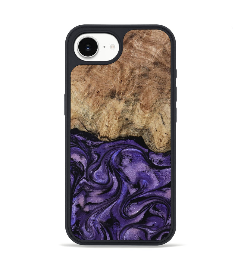iPhone 16e Wood Phone Case - Nell (Purple, 817704)