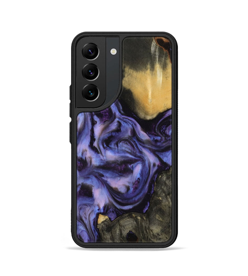 Galaxy S22 Wood Phone Case - Otho (Purple, 817706)