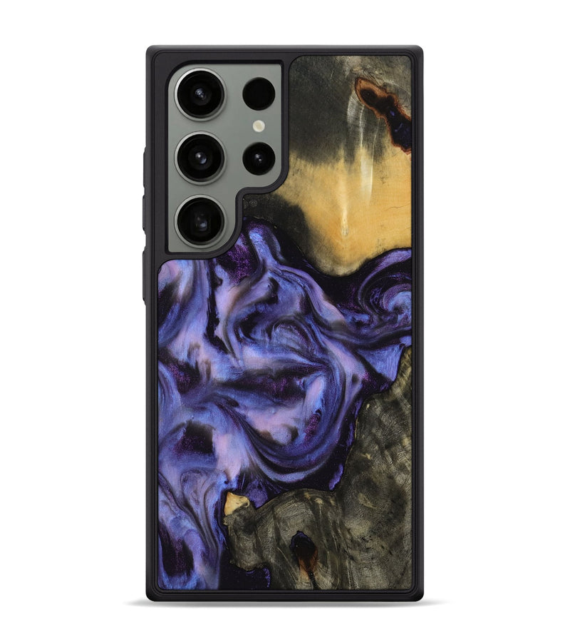 Galaxy S24 Ultra Wood Phone Case - Otho (Purple, 817706)
