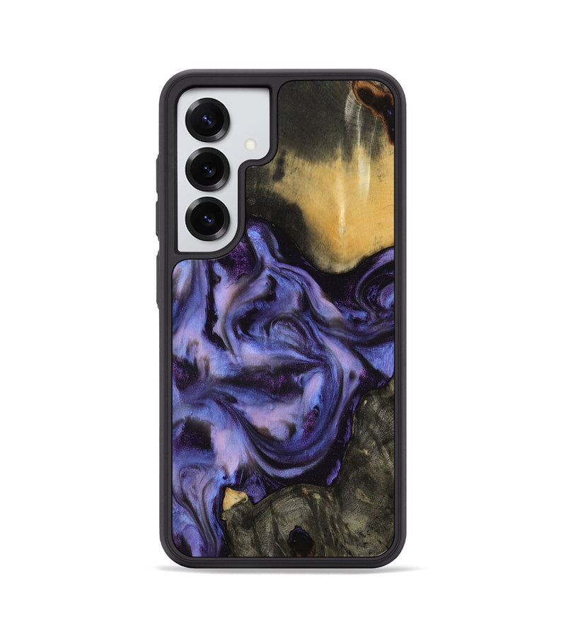 Galaxy S25 Wood Phone Case - Otho (Purple, 817706)