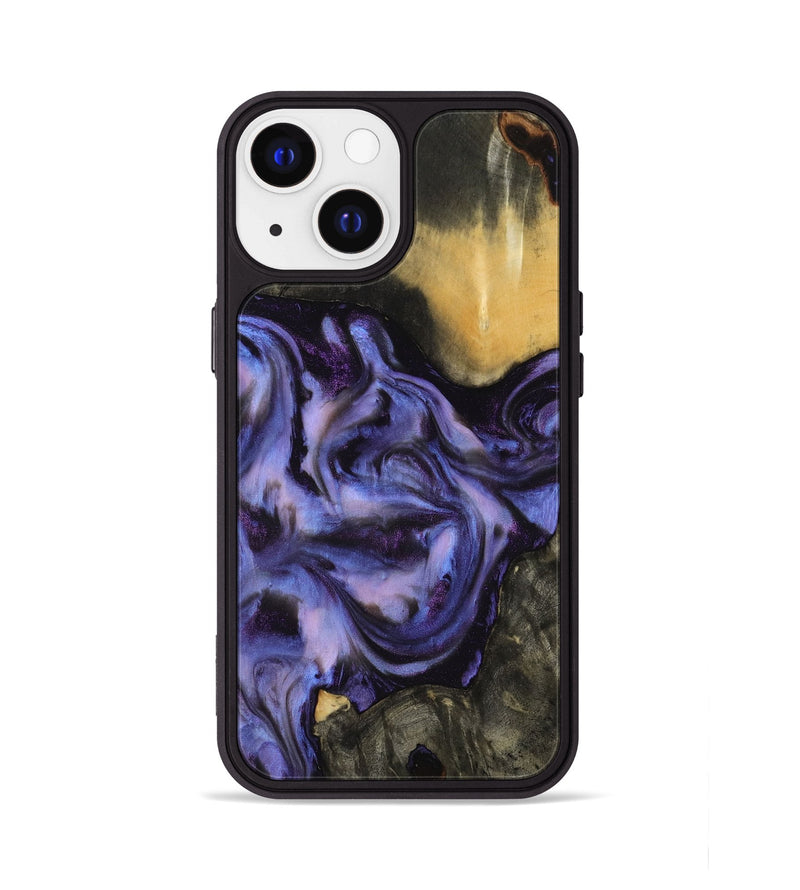 iPhone 13 Wood Phone Case - Otho (Purple, 817706)
