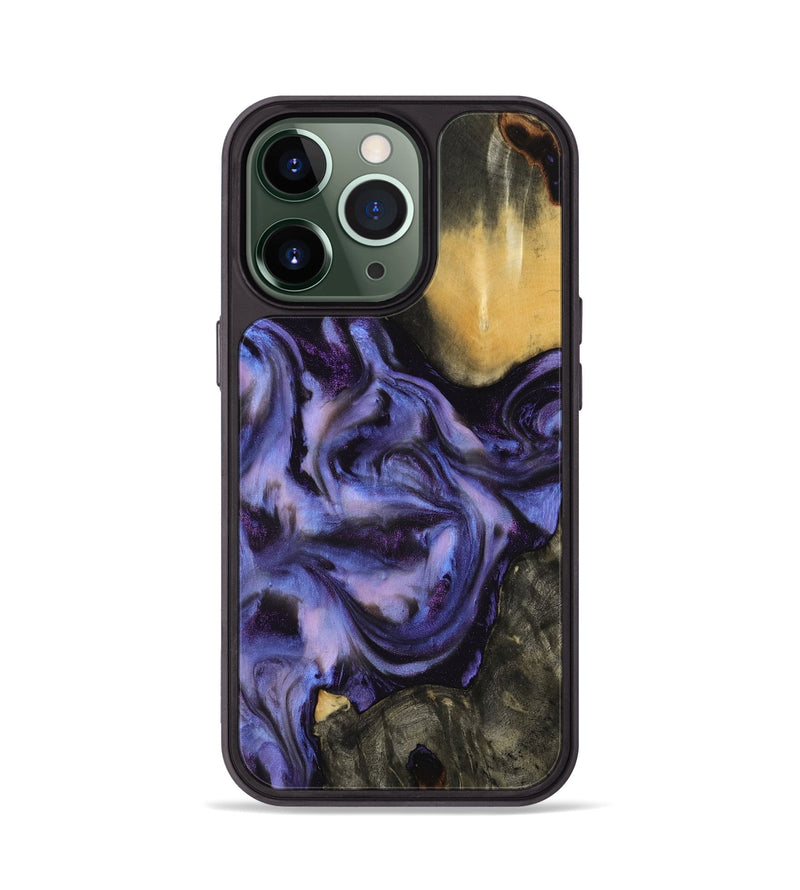 iPhone 13 Pro Wood Phone Case - Otho (Purple, 817706)