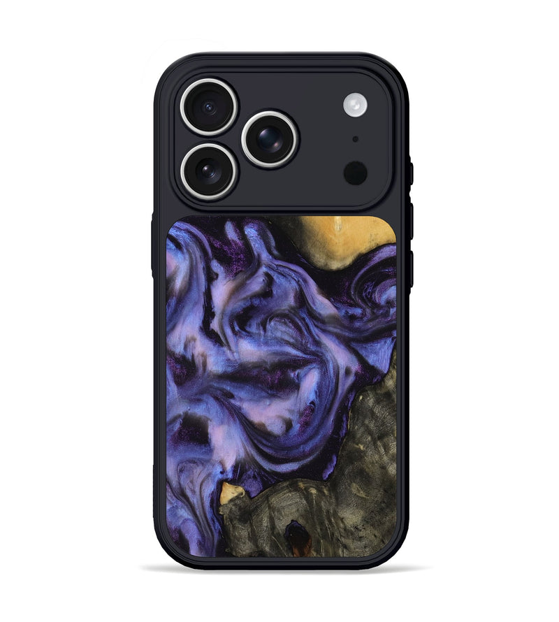 iPhone 17 Pro Wood Phone Case - Otho (Purple, 817706)