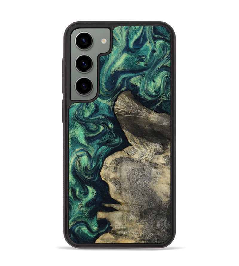 Galaxy S23 Plus Wood Phone Case - Alanna (Green, 817707)