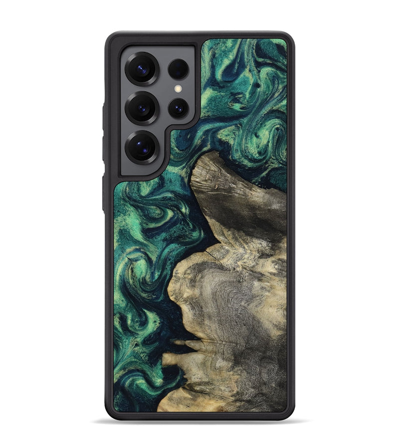 Galaxy S25 Ultra Wood Phone Case - Alanna (Green, 817707)