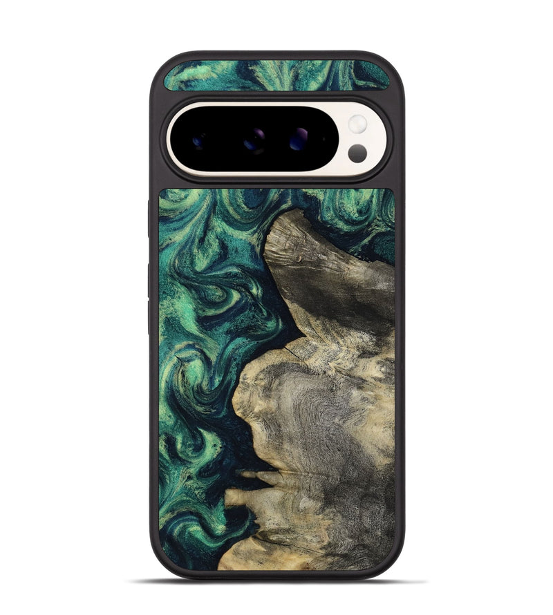 Pixel 9 Wood Phone Case - Alanna (Green, 817707)