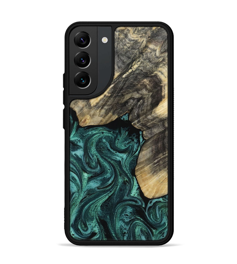 Galaxy S22 Plus Wood Phone Case - Nola (Green, 817711)
