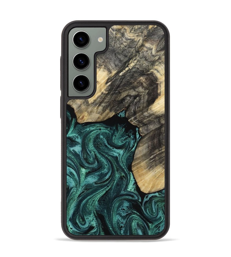 Galaxy S23 Plus Wood Phone Case - Nola (Green, 817711)