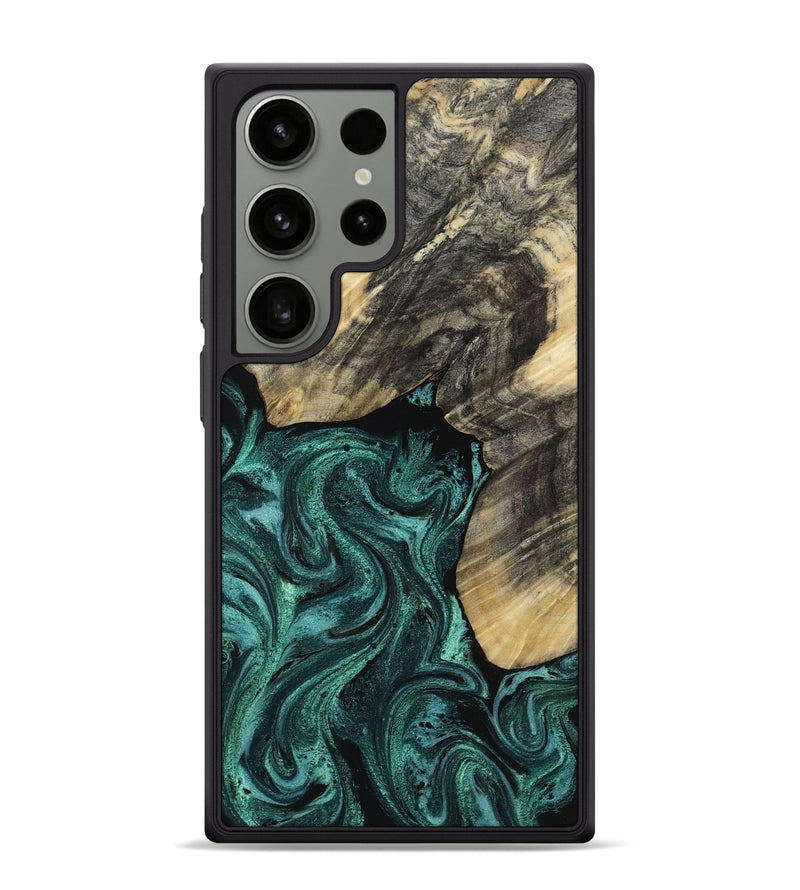 Galaxy S24 Ultra Wood Phone Case - Nola (Green, 817711)