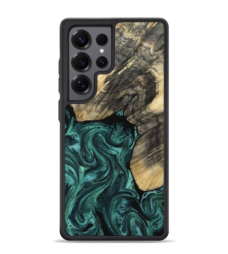 Galaxy S25 Ultra Wood Phone Case - Nola (Green, 817711)