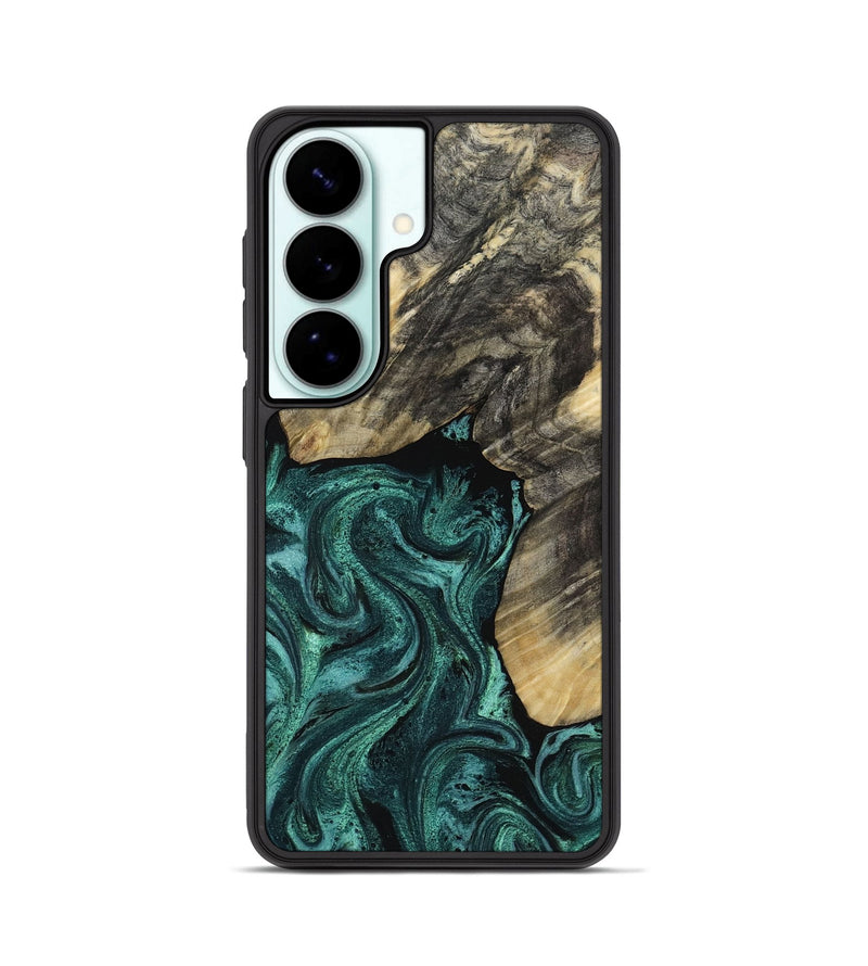 Galaxy S26 Wood Phone Case - Nola (Green, 817711)