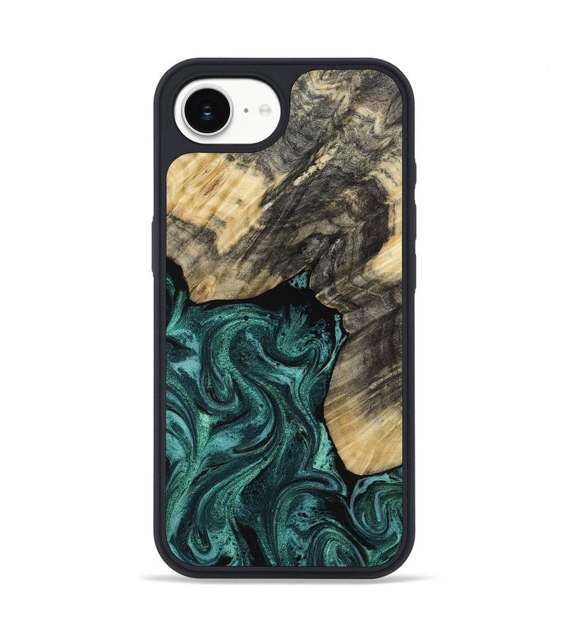 iPhone 16e Wood Phone Case - Nola (Green, 817711)